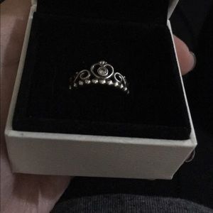 Pandora Princess Ring size 7